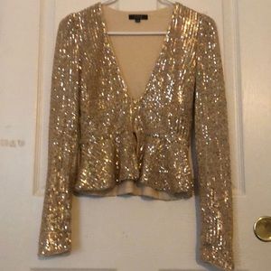 Sequin blouse